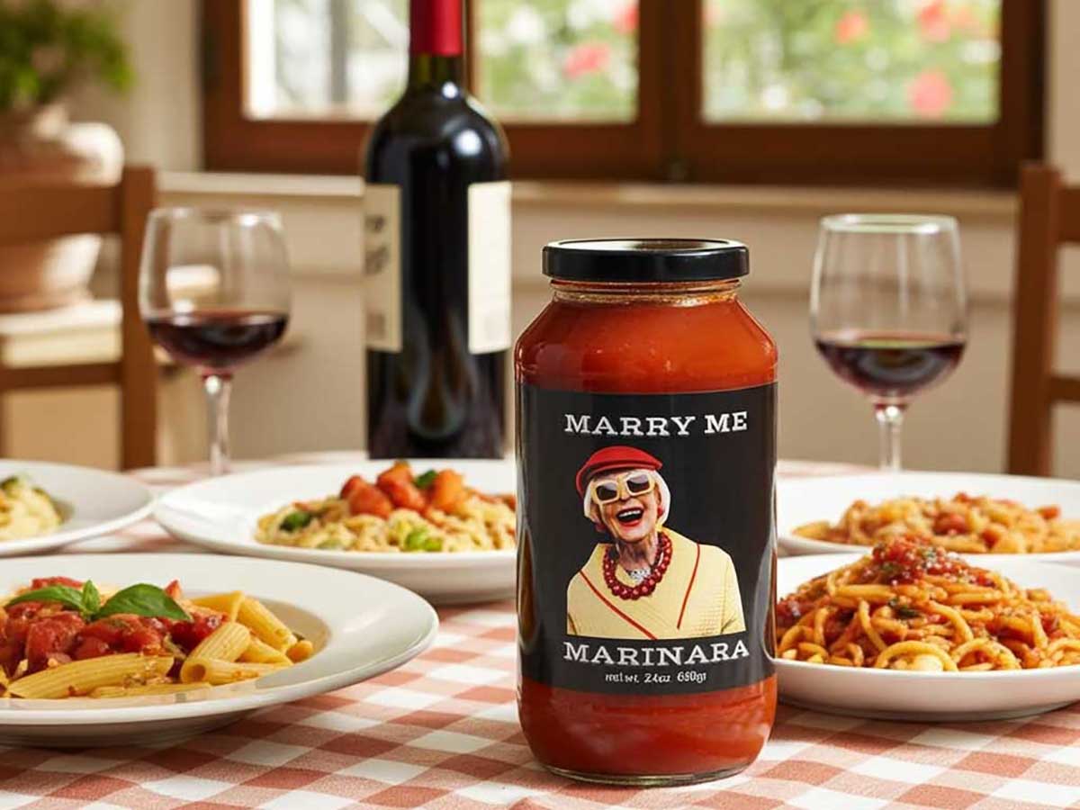 Delicious gourmet pasta dinner from tukr box meal kit with Marry Me Marinara sauce