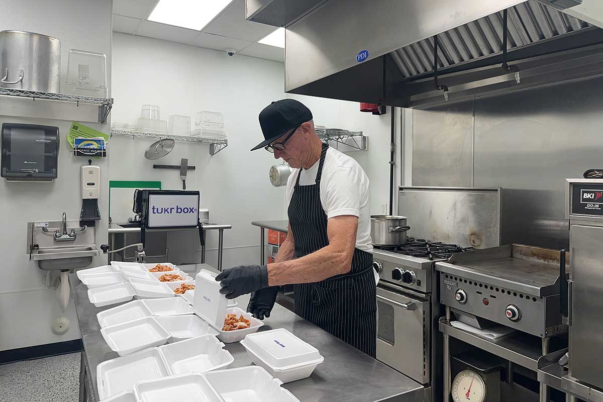 tukr box meal prep — penne pasta meals prepared for donation